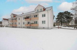 Anlageobjekt in 16831 Rheinsberg, Möbliert & bezugsfrei: 3-Zi.-Eigentumswohnung im 1. OG mit Balkon & Keller in Rheinsberg