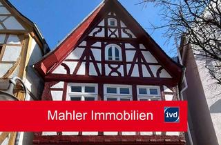 Gewerbeimmobilie mieten in 64625 Bensheim, Wunderschönes Fachwerkhaus im Herzen von Bensheim – ideal nutzbar für Gewerbe oder Privatnutzer