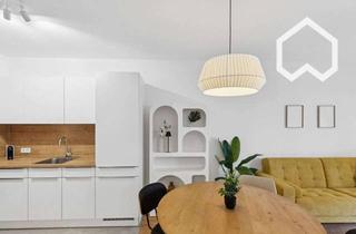 Immobilie mieten in Krifteler Straße, 60326 Gallus, Preisgekrönte Luxuriöse, voll möblierte Neubauwohnung mit Garten – Erstbezug in Toplage in Frankf...