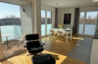 Immobilie mieten in Lehrter Straße 24E, 10557 Tiergarten, Möblierte lichtdurchflutete 3-Zi-Wohnung mit Loggia nahe Park und HBF