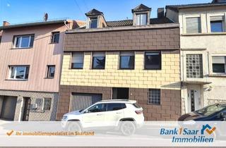 Haus kaufen in 66128 Saarbrücken, Reihenmittelhaus mit Potenzial in 66128 Saarbrücken-Gersweiler