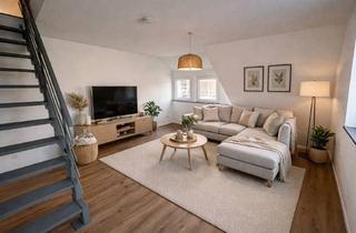 Wohnung kaufen in 71287 Weissach, Exklusive Maisonette (OG/DG) in Weissach mit Dachterrasse – Erstbezug, Effizienz A, Wärmepumpe + PV