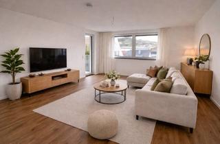 Wohnung kaufen in 71287 Weissach, Erstbezug Weissach: Helle 3-Zimmer-ETW im EG mit großzügigem Balkon, Wärmepumpe, PV, Fußbodenheizung