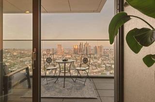 Wohnung kaufen in 60325 Frankfurt, Frankfurt am Main - Spektakuläre 2-Zimmer-Wohnung im 31. Stock mit Skyline-Blick und top Ausstattung