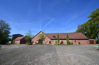Haus kaufen in 49453 Dickel, Dickel / Dönsel - Attraktiver Resthof mit zwei Wohneinheiten und Tierhaltung in Niedersachsen