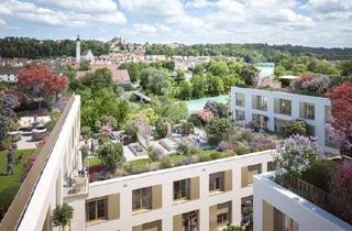 Wohnung kaufen in 86899 Landsberg, Landsberg am Lech - Phantastische 2-Zimmer-Wohnung mit Südloggia in Landsbergs Bestlage