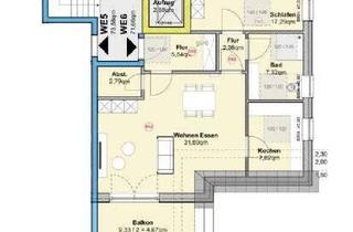 Wohnung kaufen in 59955 Winterberg, Winterberg - 3 - Zi Wohnung im Neubau 6 Parteien Haus in Siedlungshausen (Winterberg)