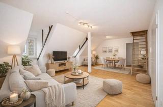 Wohnung kaufen in 97421 Schweinfurt, Schweinfurt - Stilvolle 4-Zimmer-Wohnung mit Dachterrasse im Herzen von Zürch