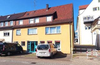 Haus kaufen in 71686 Remseck, Remseck am Neckar - WOHN- und GESCHÄFTSHAUS mit 2 Wohnungen + 1 Gewerbe in begehrter ZENTRUMSLAGE von Remseck a. N.!