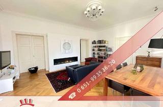 Wohnung kaufen in 54290 Innenstadt, PROVISIONSFREI: Luxuriöse Altbauwohnung in Innenstadtlage