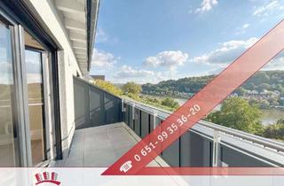 Wohnung kaufen in 54439 Palzem, Top-Lage Palzem: Neubau-Eigentumswohnung mit Moselblick, DG mit Aufzug, 98 m² Energieklasse A - PROV