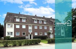 Wohnung kaufen in 26316 Varel, 2-Zimmer-Eigentumswohnung im Erdgeschoss mit Blick ins Grüne – zentrale Lage in Varel