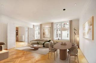 Wohnung kaufen in 81675 Bogenhausen, Historische Altbauwohnung. Zwischen Stuck, Licht und Lebensgefühl.