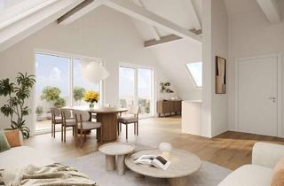 Wohnung kaufen in 88255 Baindt, Dachgeschosswohnung in Aussichtslage mit großer Dachterrasse