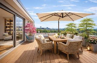 Wohnung kaufen in Blankenbergstraße, 12161 Friedenau, Dachresidenz mit großer Rooftop-Terrasse, Luxusausstattung, Panoramafenstern und Kamin