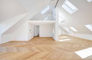 Wohnung kaufen in 80333 Maxvorstadt, Modernes Wohnen im Erstbezug – Exklusive Dachgeschoss-Maisonette in Bestlage