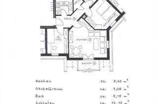Wohnung mieten in Benediktenwandstr., 82377 Penzberg, Helle 2,5-Zimmer Dachgeschosswohnung in Penzberg