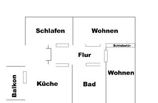 Wohnung mieten in Obervellmarsche Straße 96, 34246 Vellmar, Zentral 3-Zimmer-Wohnung mit Balkon in Vellmar