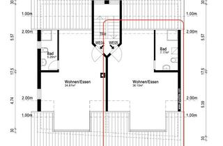 Wohnung mieten in Bonhoefferweg, 76327 Pfinztal, 1-Zimmer Wohnung in Pfinztal mit Einbauküche
