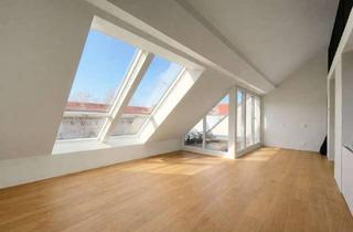 Wohnung mieten in Anton-Saefkow-Straße 36, 10407 Prenzlauer Berg, moderne Dachgeschosswohnung mit Galerie und Einbauküche