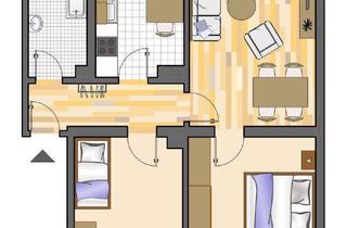 Wohnung mieten in Dormagener Straße, 45772 Marl, 3 Zimmer, EG mit Balkon und Dusche