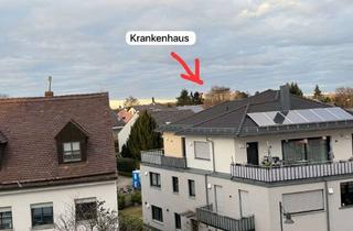 Wohnung mieten in Ulmer Straße 13, 86356 Neusäß, 1-Zimmer Wohnung mit Balkon im 3. OG in Neusäß