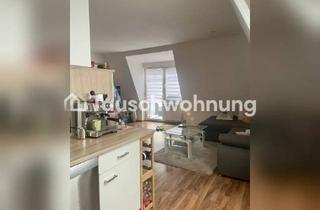 Tauschwohnungen in 01139 Mickten, Tauschwohnung: 2 Zimmer, 2 Balkone, Badewanne, Dachgeschoss, EBK, Elbnähe