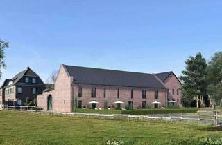 Wohnung mieten in Erkelenzer Straße 127, 50181 Bedburg, Einzigartige 4-Zimmer-Wohnung mit Einbauküche und Terrasse im sanierten Gutshof und 2 Stellplätzen