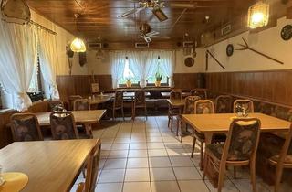 Gewerbeimmobilie kaufen in Alte Straße, 74532 Ilshofen, Landhotel mit Frühstücksbereich, Küche, Gastraum und Gästeterasse