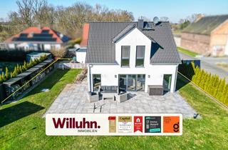 Haus kaufen in 04509 Schönwölkau, 2018 gebaut | Massivhaus | ca. 1000 m² Grundstück | Kamin | Fußbodenheizung | u.v.m.