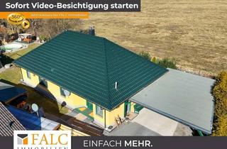 Haus kaufen in 14778 Beetzsee, Moderner Familien-Bungalow mit Garten, Pool & Feldblick