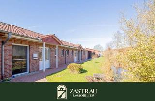 Haus kaufen in 26624 Südbrookmerland, Altersgerechtes Wohnen auf einer Ebene – Gepflegtes Reihenmittelhaus in ruhiger Wohnanlage