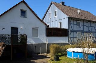 Haus kaufen in 35329 Gemünden, Zwei-Immobilien-Ensemble, großem Garten und historischem Charme - vielseitige Nutzungsmöglichkei