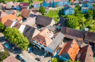 Mehrfamilienhaus kaufen in 75245 Neulingen, POVISIONSFREIE! Mehrfamilienhaus mit Gewerbe und Lager! Über 8,00 % Rendite in Göbrichen