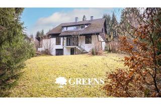 Haus kaufen in 79856 Hinterzarten, Parkgrundstück mit Bestandshaus & Neubaupotenzial