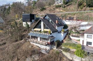 Haus kaufen in 69198 Schriesheim, Außergewöhnliches, vielseitig nutzbares Architektenhaus mit spektakulärem Blick