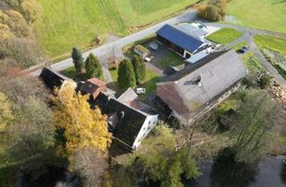 Immobilie kaufen in 95233 Helmbrechts, Alleinlage mit ehemaliger Mühle und großen Teichen