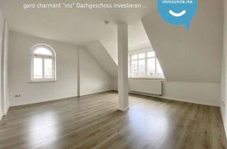 Wohnung kaufen in 09119 Chemnitz, 1 Zimmer • Dachgeschoss • mit Balkon • vermietet • Eigentumswohnung • in Chemnitz • Kappel