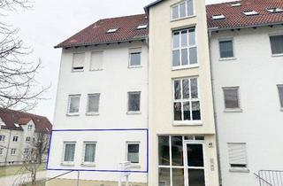 Wohnung mieten in Dr.-Külz-Straße 46, 01589 Riesa, ***ENTSPANNT WOHNEN*** ... Zweiraumwohnung mit Einbauküche, Terrasse und Gartenanteil ab sofort zu vermieten