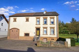 Haus kaufen in 66763 Dillingen, Ein- bis Zweifamilienhaus mit Scheune und großem Grundstück