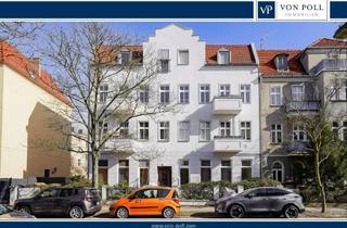 Wohnung kaufen in 13156 Niederschönhausen, Stilvolle Drei-Zimmer-Maisonette mit kleinem Garten in ruhiger Lage von Niederschönhausen