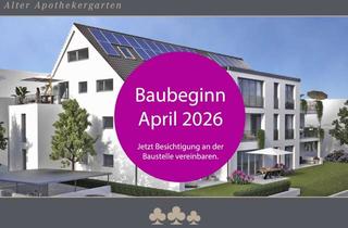 Wohnung kaufen in Ettlinger Str. 17, 76307 Karlsbad, 4-Zimmerwohnung mit eigenem Gartenanteil * Neubau * EG * Aufzug * S-Bahn