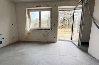 Wohnung kaufen in Drahtzieherstraße, 90453 Krottenbach, 136 qm eigener Garten direkt vor der Terrasse! KfW 55 Energie A+ Eigentumswohnung im Gartengeschoss