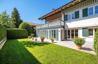 Wohnung kaufen in 83700 Rottach-Egern, Gartenwohnung in Top-Lage im „Malerwinkel“- 250 Meter zum See