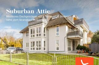 Wohnung kaufen in 15566 Schöneiche, Suburban Attic - Modernes Dachgeschoss mit 3 Terrassen & Stellplatz nahe dem Strandbad Müggelsee