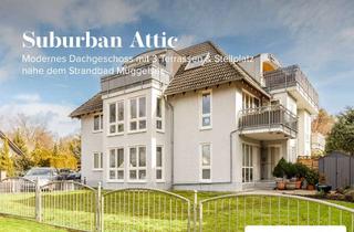 Wohnung kaufen in 15566 Schöneiche, Suburban Attic - Modernes Dachgeschoss mit 3 Terrassen & Stellplatz nahe dem Strandbad Müggelsee