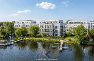 Wohnung kaufen in 12587 Berlin, Exklusives Wohnen an der Müggelspree: Wohnung mit eigenem Bootsliegeplatz in Köpenick