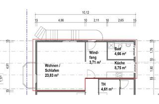Wohnung mieten in 64546 Mörfelden-Walldorf, Charmante 1-Zimmer Wohnung, frisch saniert, in Mörfelden-Walldorf