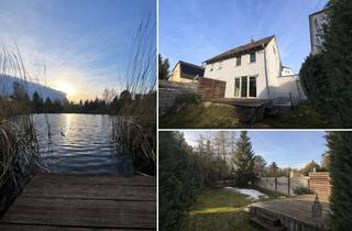 Doppelhaushälfte kaufen in 06198 Bennstedt, Traumlage am Wasser – Bezugsfreie Doppelhaushälfte mit Garten und Garage