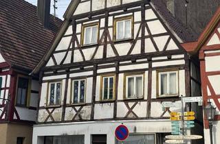 Anlageobjekt in 73349 Wiesensteig, Renditeobjekt: Denkmalgeschütztes Wohn- und Geschäftshaus mit Ausbaupotenzial